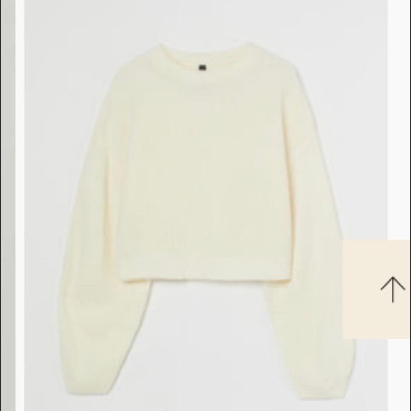 H&M Divided Cream Sweater - Picture 2 of 5